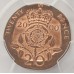 GREAT BRITAIN UK 2000 . TWENTY 20 PENCE . STRUCK ON COPPER FLAN